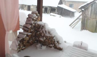 Schnee in Kroatien Anfang März 2018